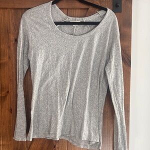 Vince Heather Gray long sleeve top